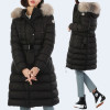 클로에 후드 롱 패딩 구스다운